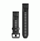 QuickFit 20 Watch Bands - Black silicone - 20 mm - 010-13102-00 - Garmin